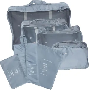 LIFKOME Business Travel Essential 7pcs Packing Cubes Suitcase Organizer Luggage Dividers Packing Bags Travel Accessories Prevent Wrinkles