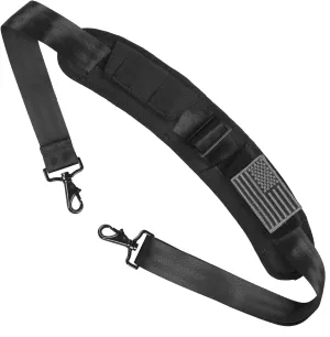 Luggage Duffel Bag Shoulder Pad Laptop Adjustable Shoulder Strap for Duffel Bag Strap Computer Bags Case (Black)