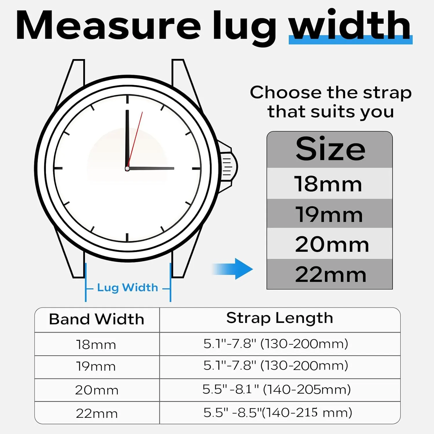 Magnetic Watch Band 18mm 19mm 20mm 22mm Quick Release Silicone Sport Sweatproof Breathable Watch Band for Men Women, Soft Silicone Sport Watch Strap