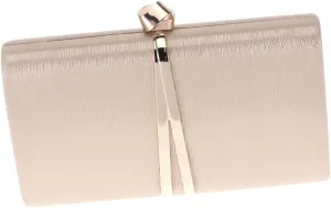 Medium Capacity Women's Evening Bag Pu Leather Handbag Chain Fashion Clutch for Wedding Party Banquet Stylish Embossing