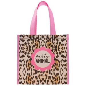 Medium Recycled Gift Bag - Leopard