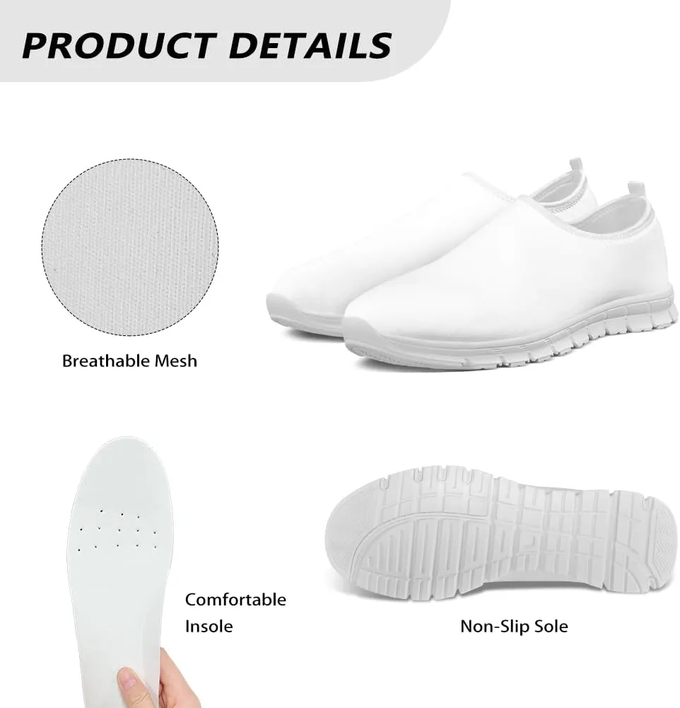 Mens Slip On Shoes Casual for Gym Exercise Shoes for Men Sneakers Laceless