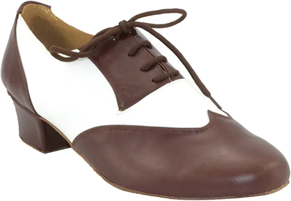 Mens Wedding Jazz Party Ballroom Tango Closed Toe Leather Chacha Happy Dance Shoes