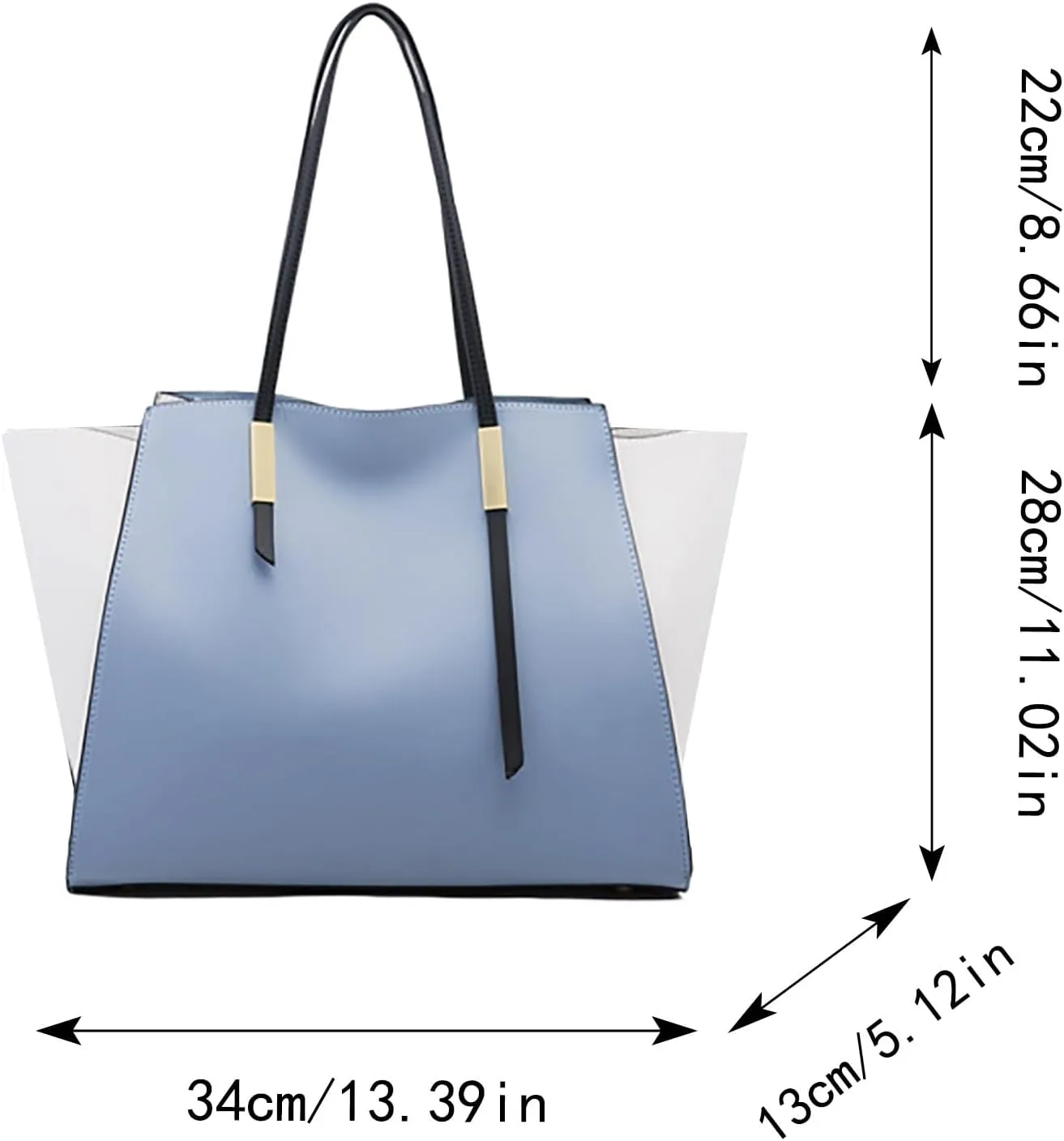 Messenger Tote Bag for Women Designer Satchel Handbags Top-Handle Purses with Strap Mothers Day Gifts(Black)