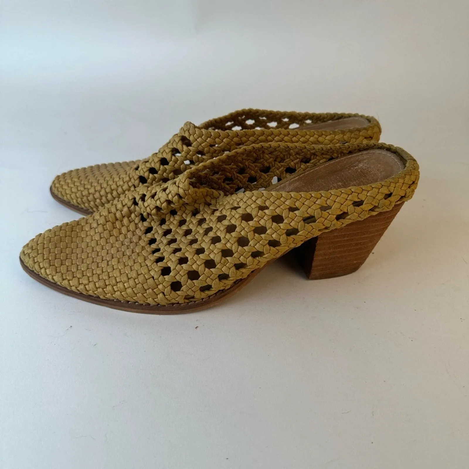 Mi.iM Paris Woven Leather Mules