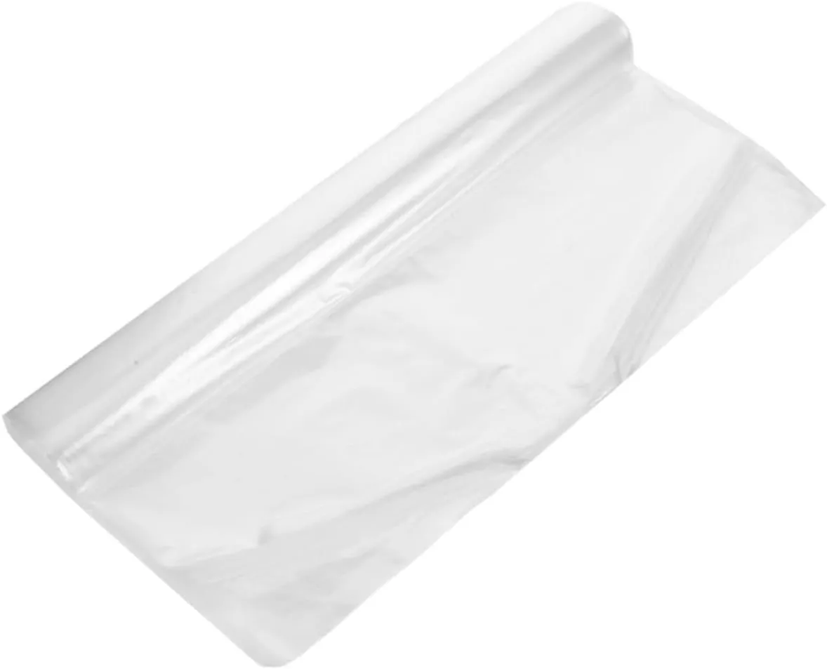 Mobestech 40pcs Garment Bags for Hanging Clothes Plastic Suit Covers Dress Bag Storage Closet Organizer Easy to Use