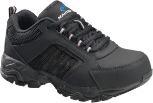 Nautilus Womens Black Leather Steel Toe 2152 Guard Sport Work Shoes 7 W