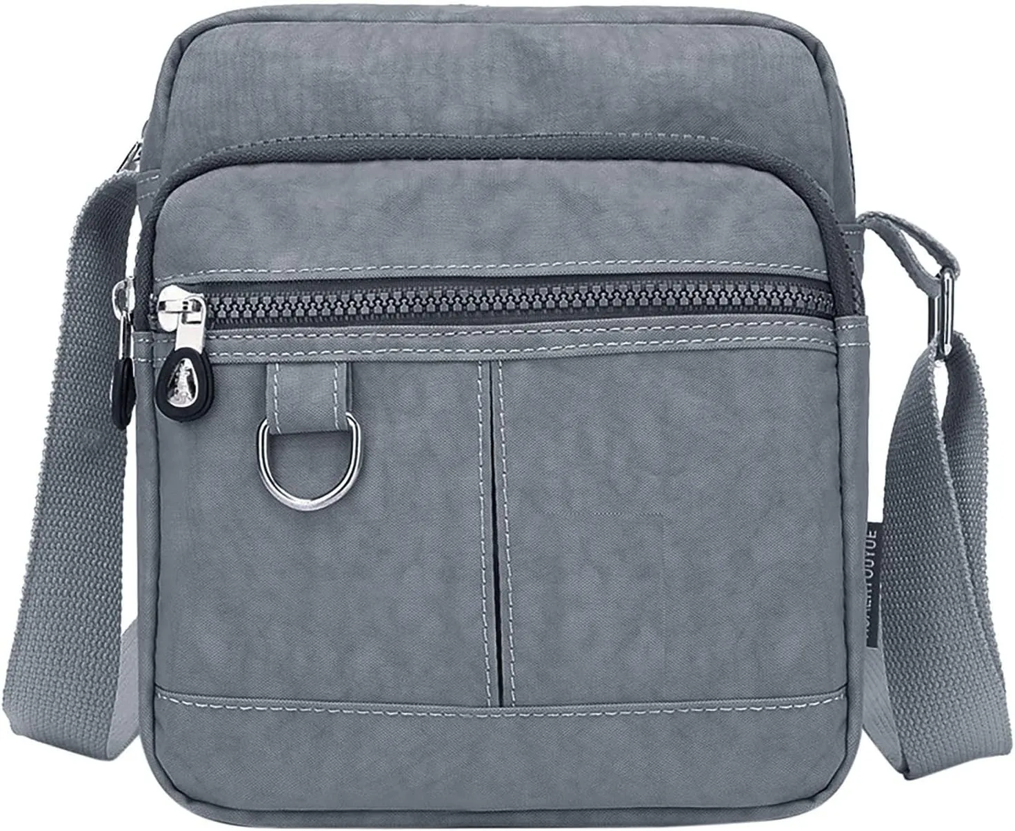 Packable Backpack for Women Men Mini Phone Purses with Crossbody Strap and Wallet Hiking Essentials Bag(Grey)