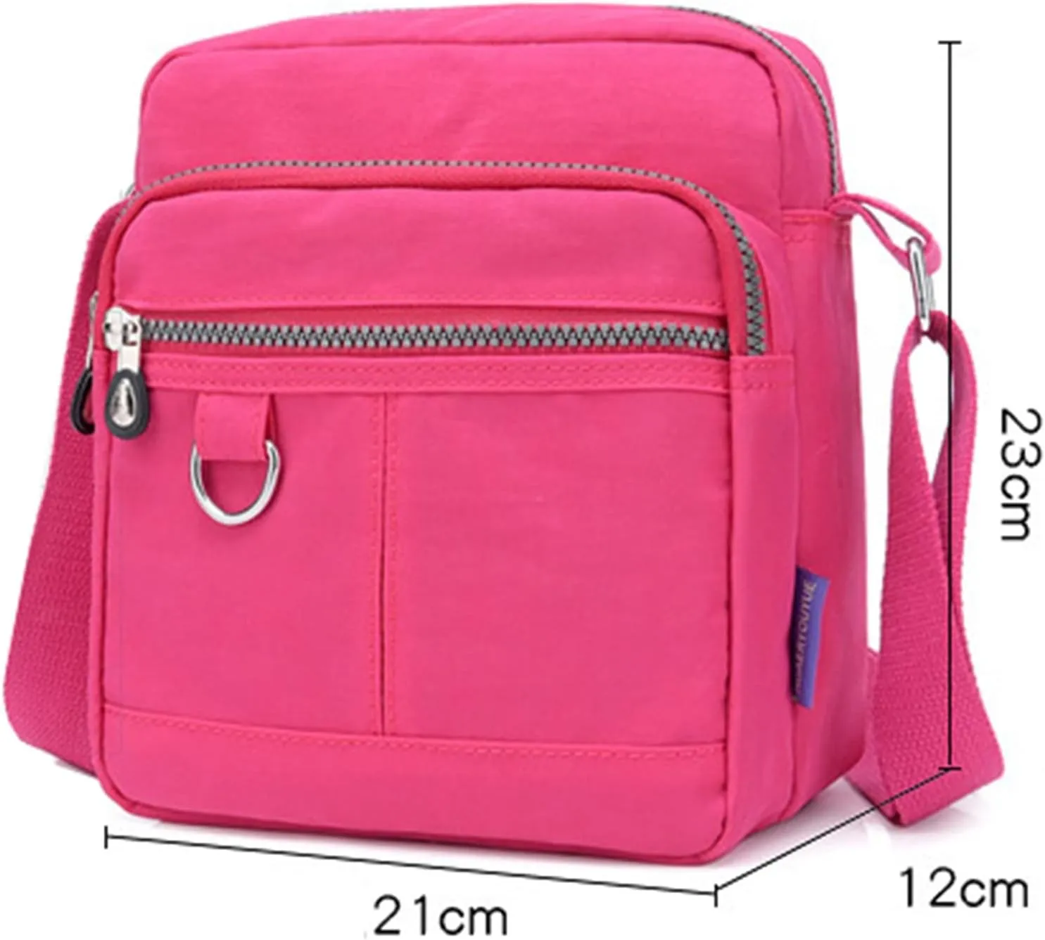 Packable Backpack for Women Men Mini Phone Purses with Crossbody Strap and Wallet Hiking Essentials Bag(Grey)