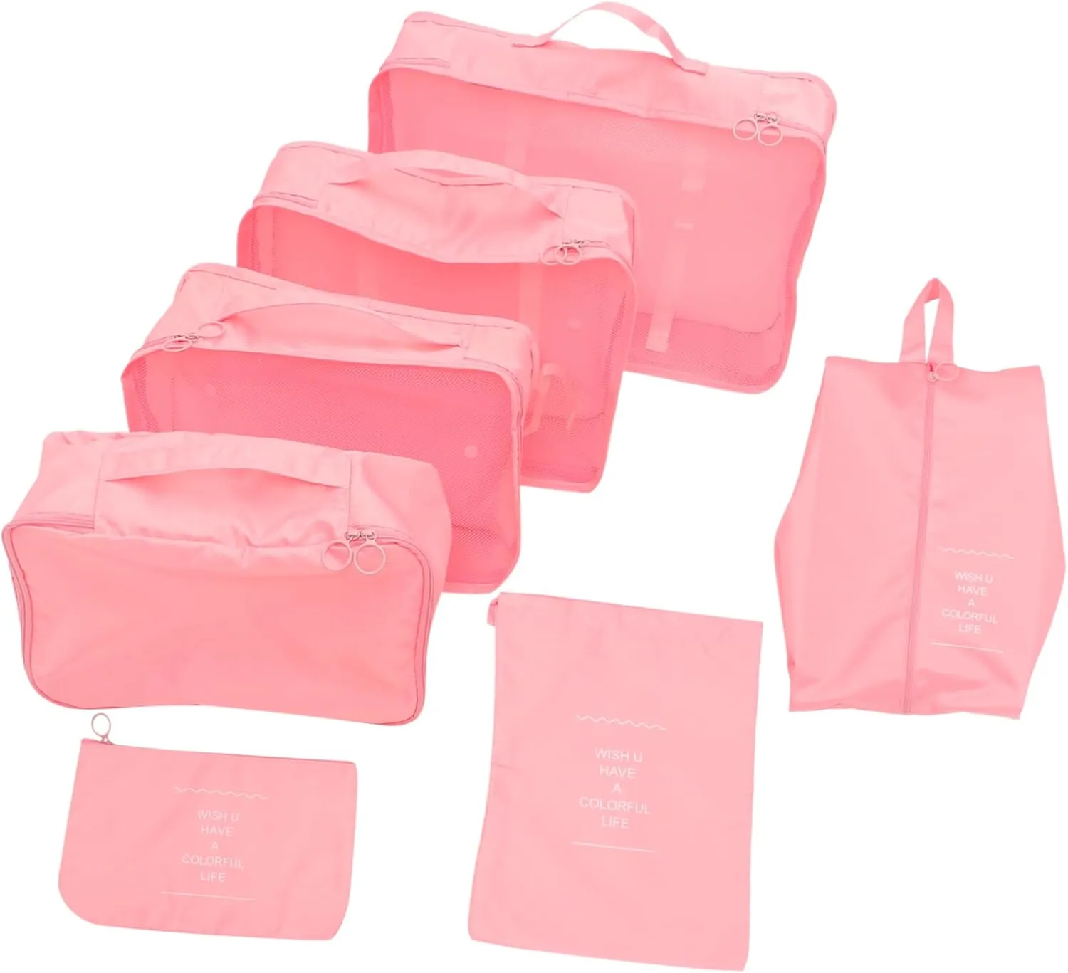 Packing Bags for Suitcases 7pcs Set Travel Organizer Bag Luggage Packing Cubes