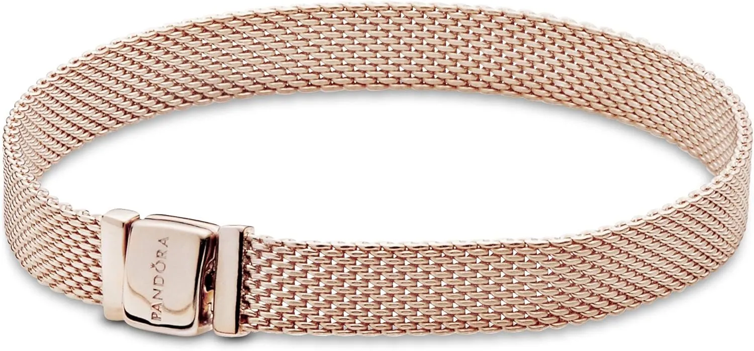 PANDORA Reflexions Mesh Bracelet - Charm Bracelet for Women - Compatible with Reflexions Charms - Gift for Her - With Gift Box