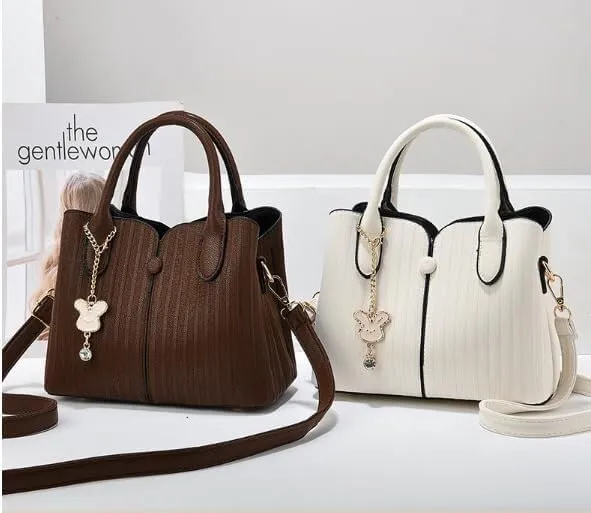 Portable Fashion Women's Shoulder Crossbody Bag Purses Leather Zipper Compartment Handbags Satchel Tote Wallets