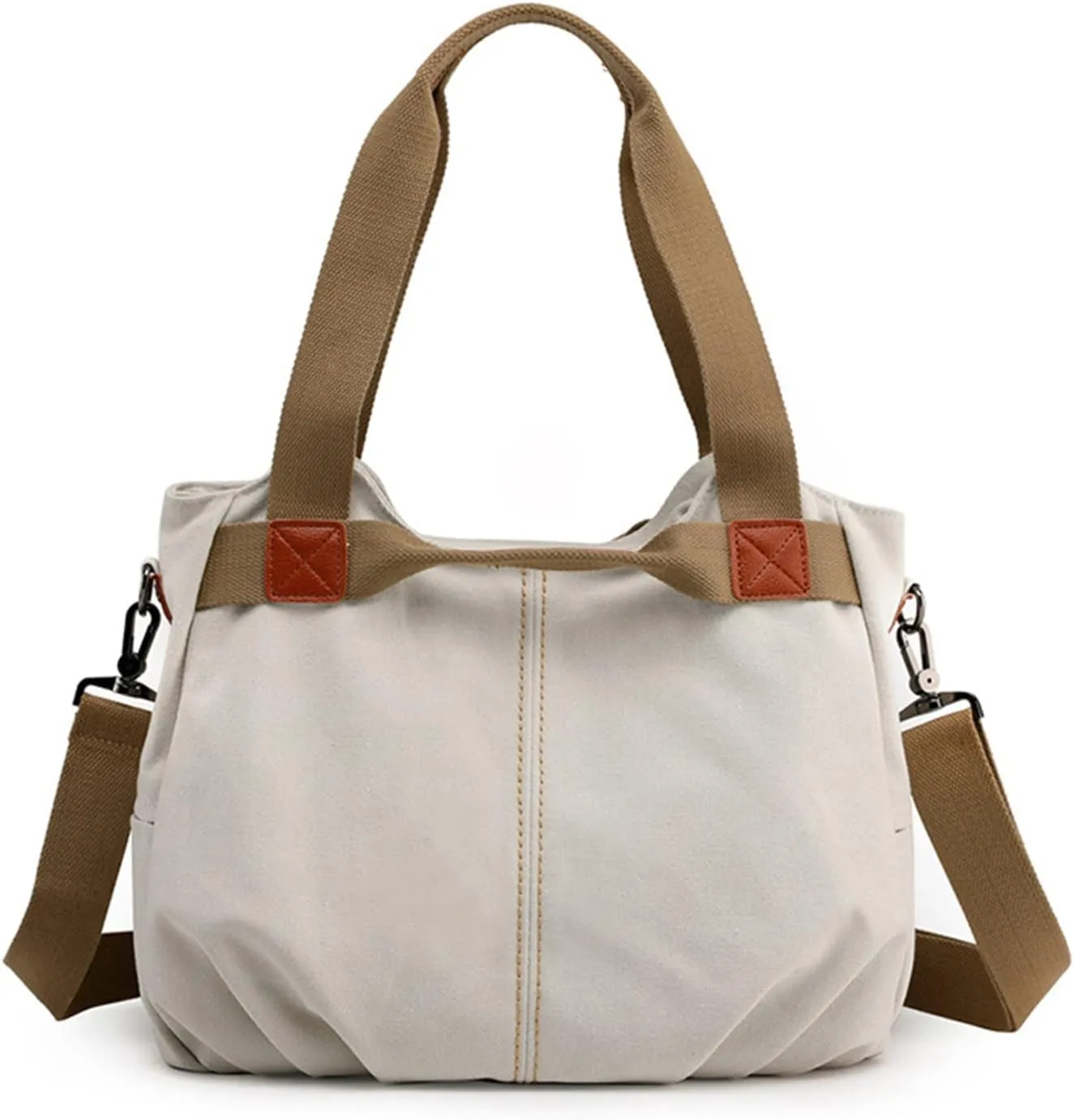 Purses for Women Crossbody Anti Theft Beach Tote Shoulder Bags for Summer Vacation Trendy Clutch Saddle Bag(White)