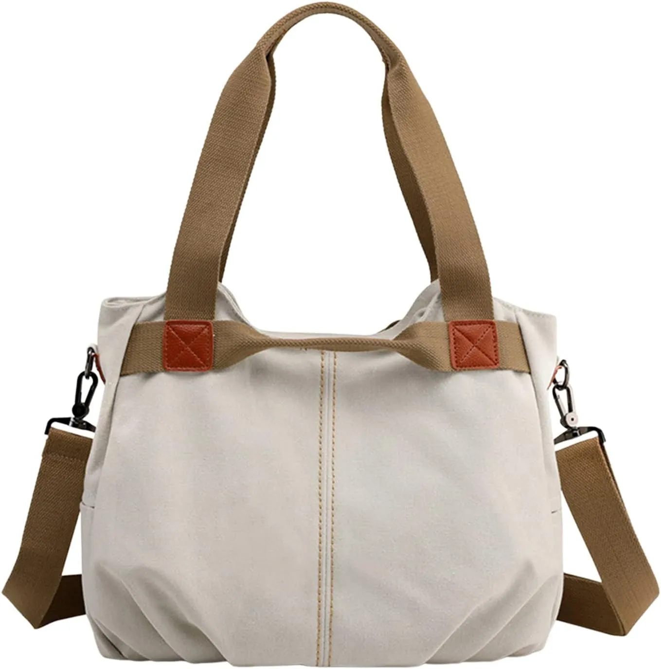 Purses for Women Crossbody Anti Theft Beach Tote Shoulder Bags for Summer Vacation Trendy Clutch Saddle Bag(White)