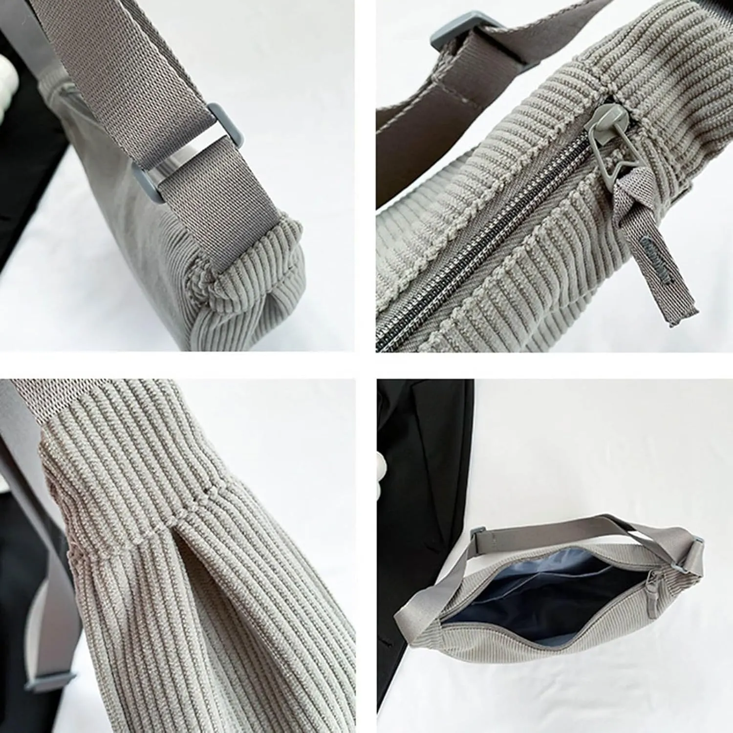 Purses for Women Crossbody Anti Theft Fashion Canvas Hippie Crossbody Bags Carry on Bag for Airplanes Women(Khaki)