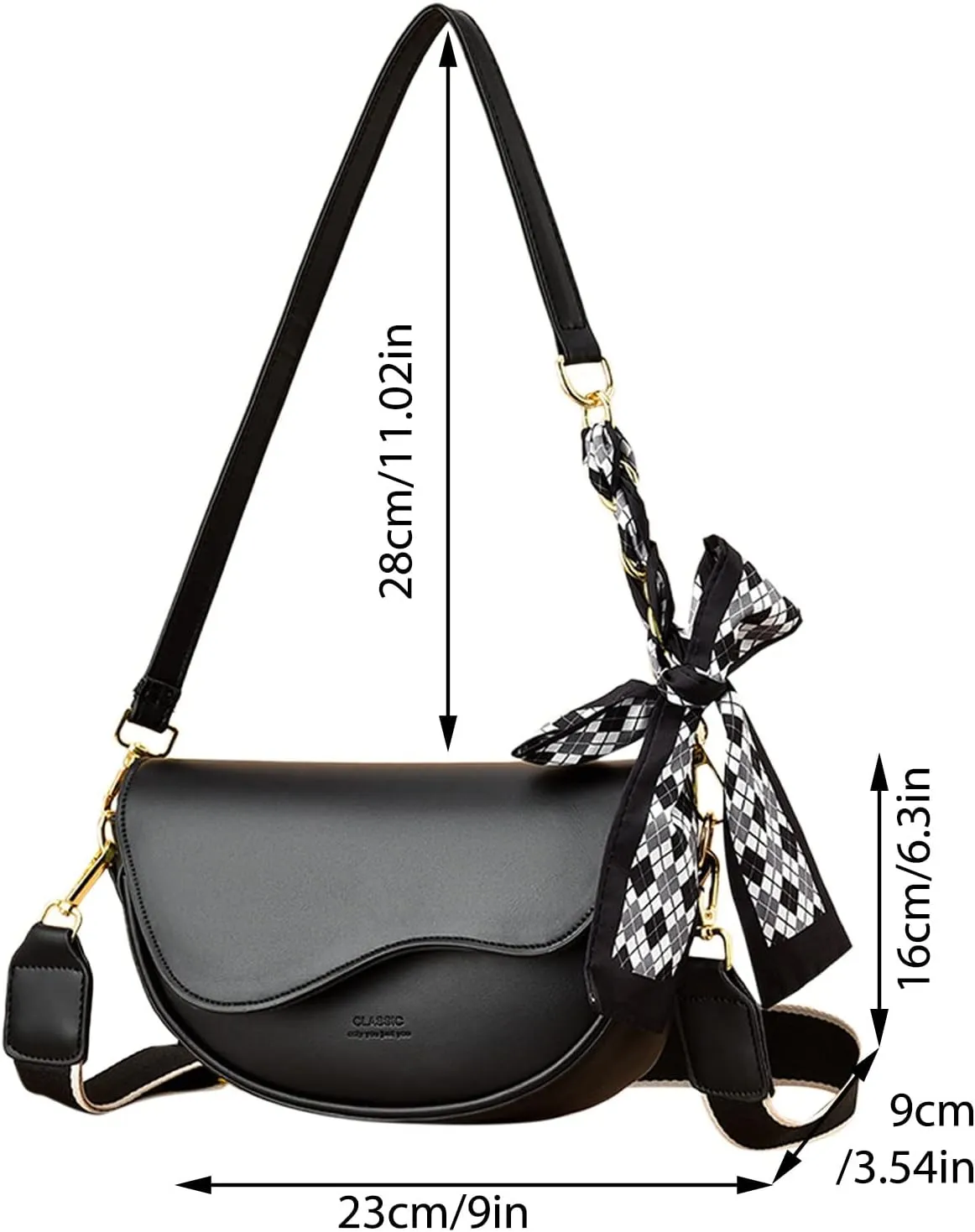Purses for Women Crossbody Anti Theft Fashion Cotton Canvas Handbags Tote Purses Multi Compartment Purse(Black)