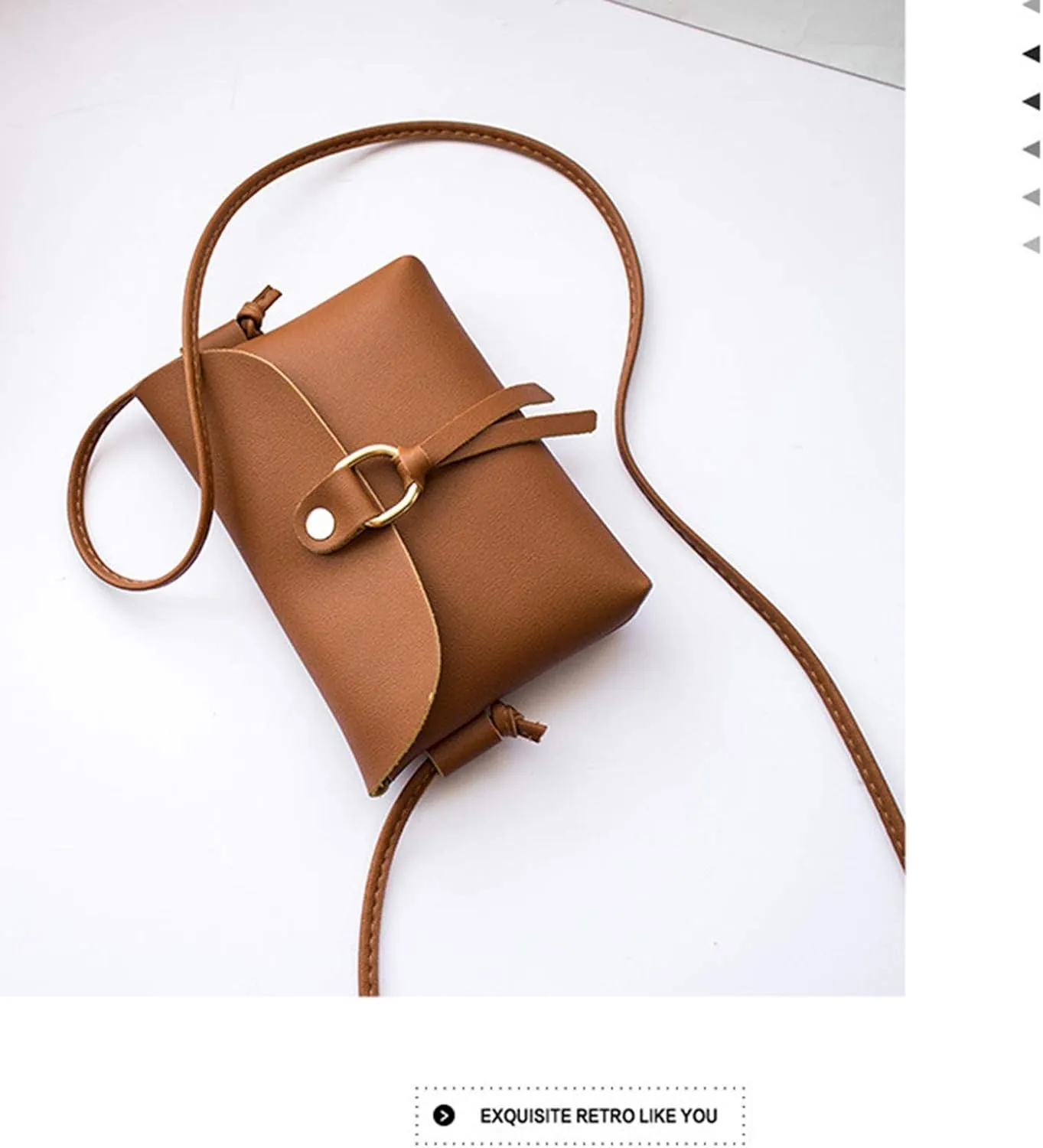 Purses for Women Crossbody Anti Theft Satchel Purses with Multi Zipper Pocket Cute Purse for Women Trendy(Brown)