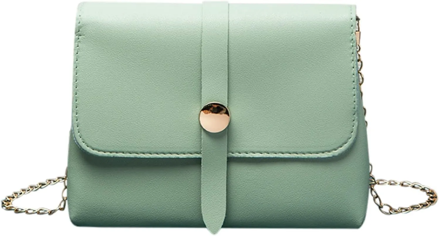 Purses for Women Crossbody Anti Theft Small Quilted Crossbody Bags for Women Retro Clutch Underarm Purse(Green)