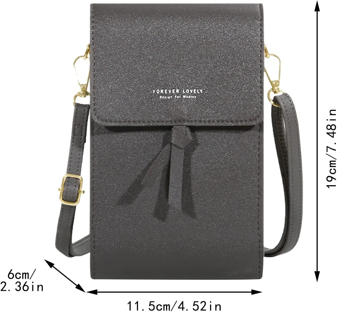 Purses for Women Crossbody Anti Theft Women's Crescent Shoulder Bags with Adjustable Strap Transparent Bag(One Size)