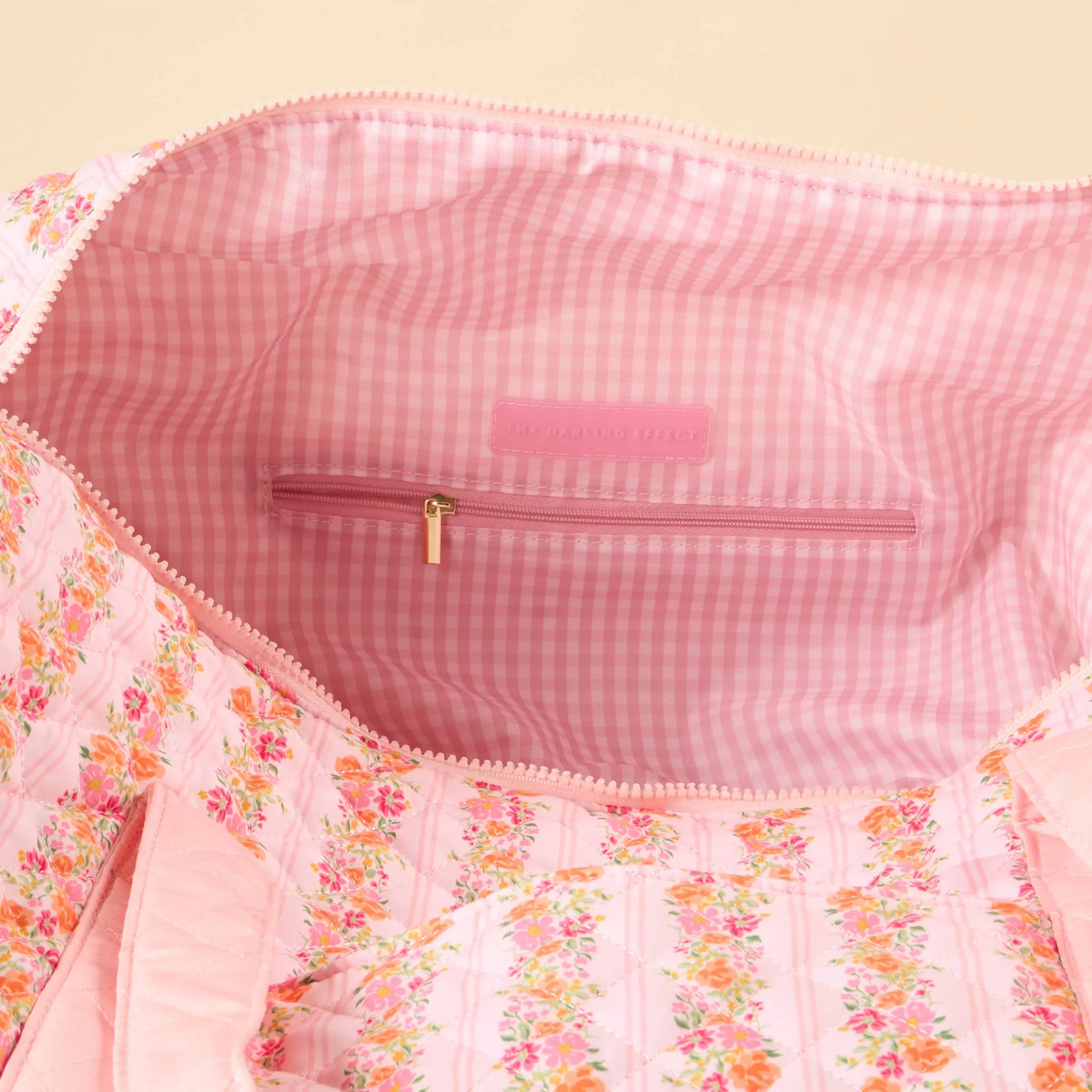 Quilted Weekender Bag - Petal Parade Pink