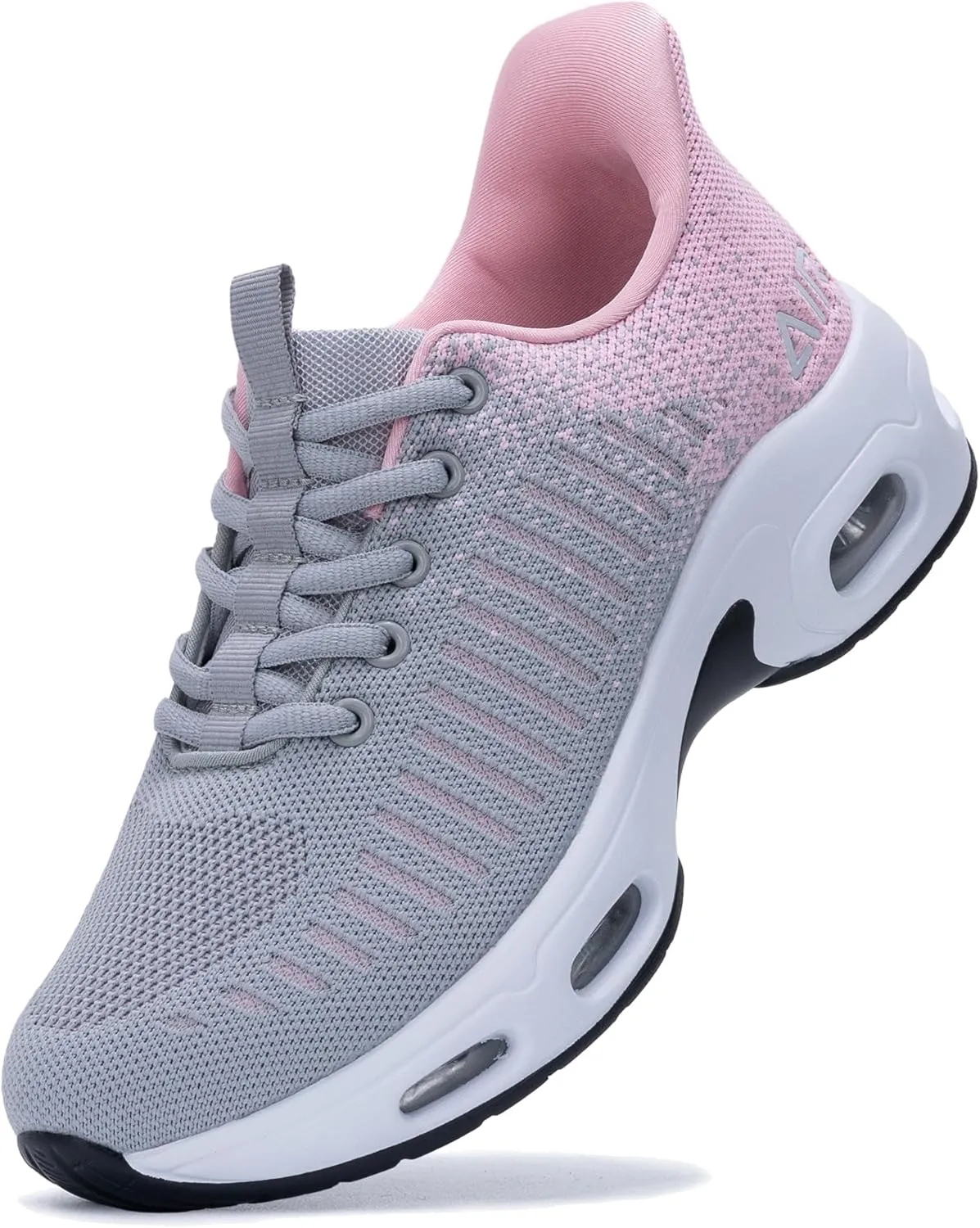 Quseek Women's Slip on Walking Shoes Comfortable Air Running Tennis Shoes Athletic Gym Workout Jogging Fashion Sneakers US 6-11