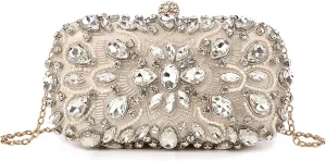 Rhinestone Clutch Women's Evening Clutch Bag Party Purse Wedding Clutches For Bridal