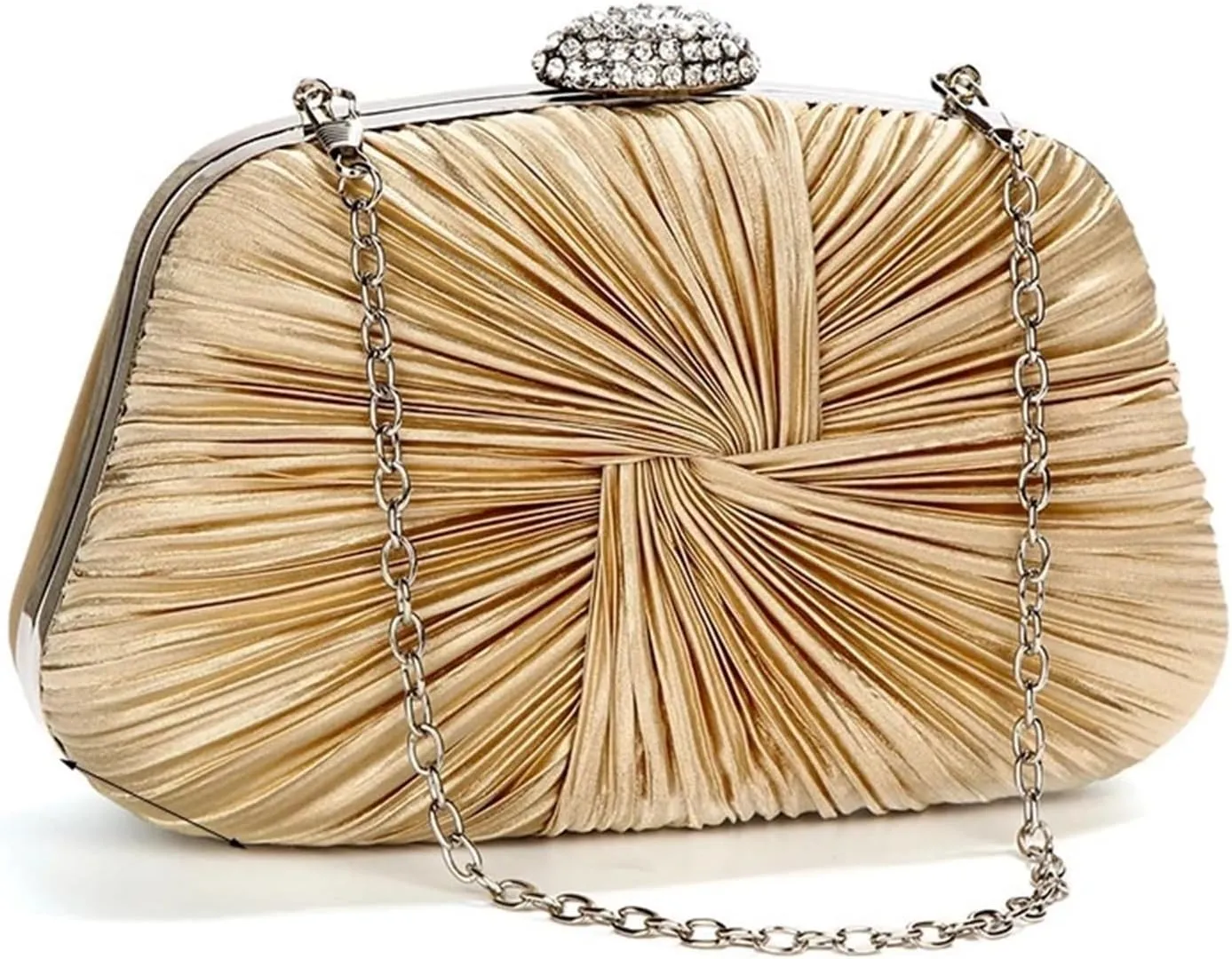 Silver Women's Square Party Clutch Wedding Evening Female Clutches Purse Luxury
