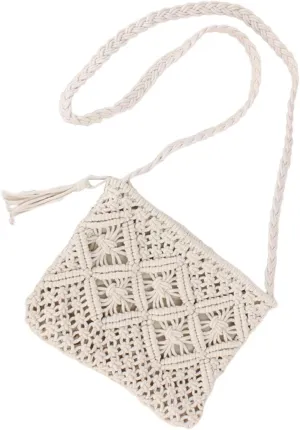Sling Bags for Women Anti Theft Travel Fabric Nylon Multi Pocket Crossbody Bags Cute Purse for Women Trendy(White)