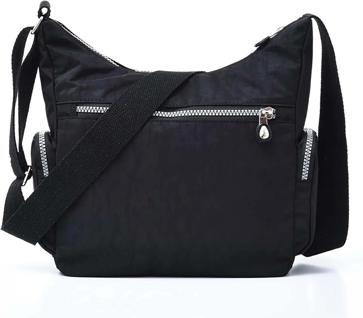 Sling Bags for Women Anti Theft Travel Waterproof Nylon Crossbody Bags for Woman Trendy Clear Fanny Pack(B)