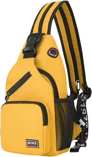 Small Backpack Purses for Women Mini Phone Purses with Crossbody Strap and Wallet Hiking Essentials Bag(Yellow)