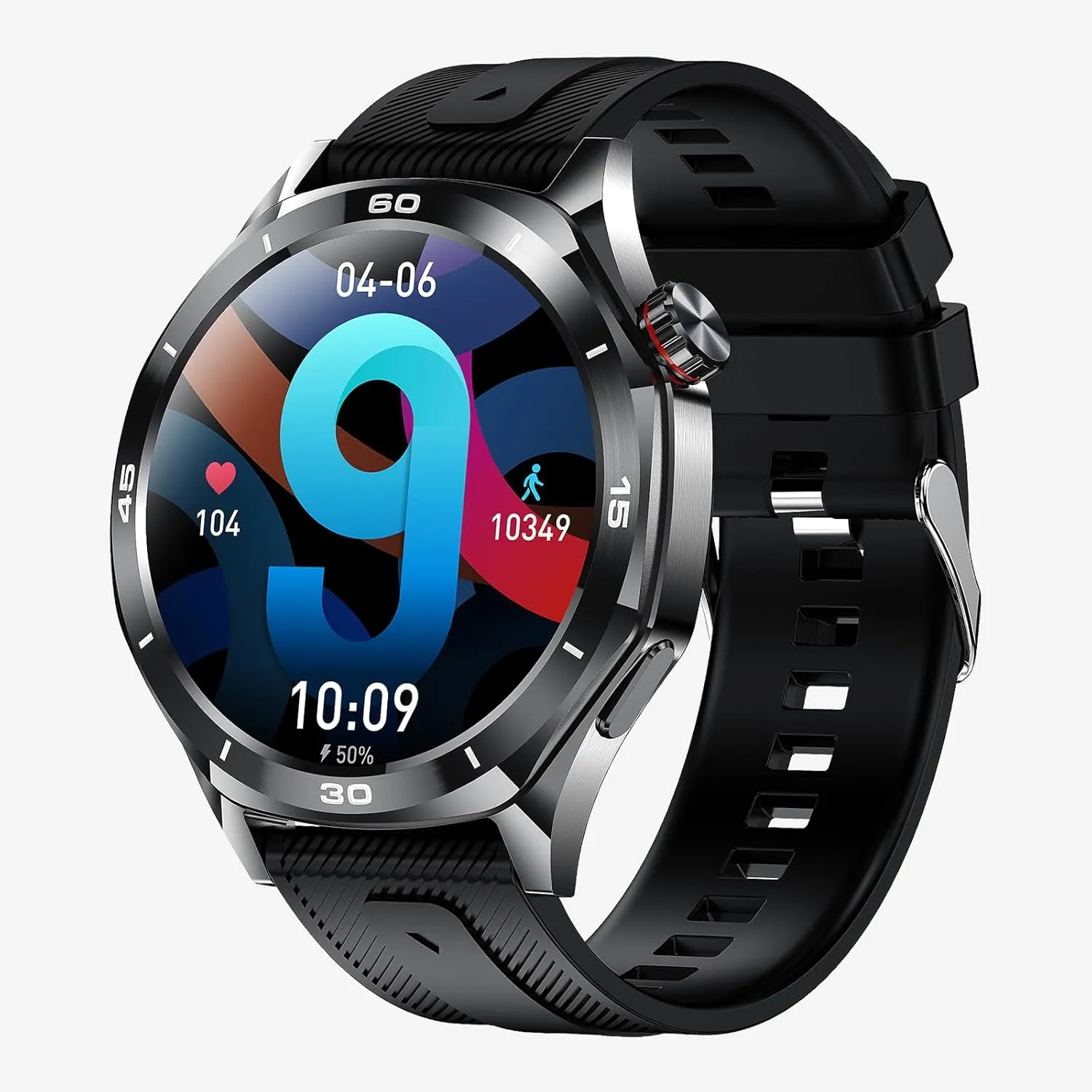 Smart Watches for Men Mens Business Watch Long Standby Bluetooth Calling Heart Rate Monitor Fitness Watch Health Monitor Sleep Tracker Waterproof for iOS Android