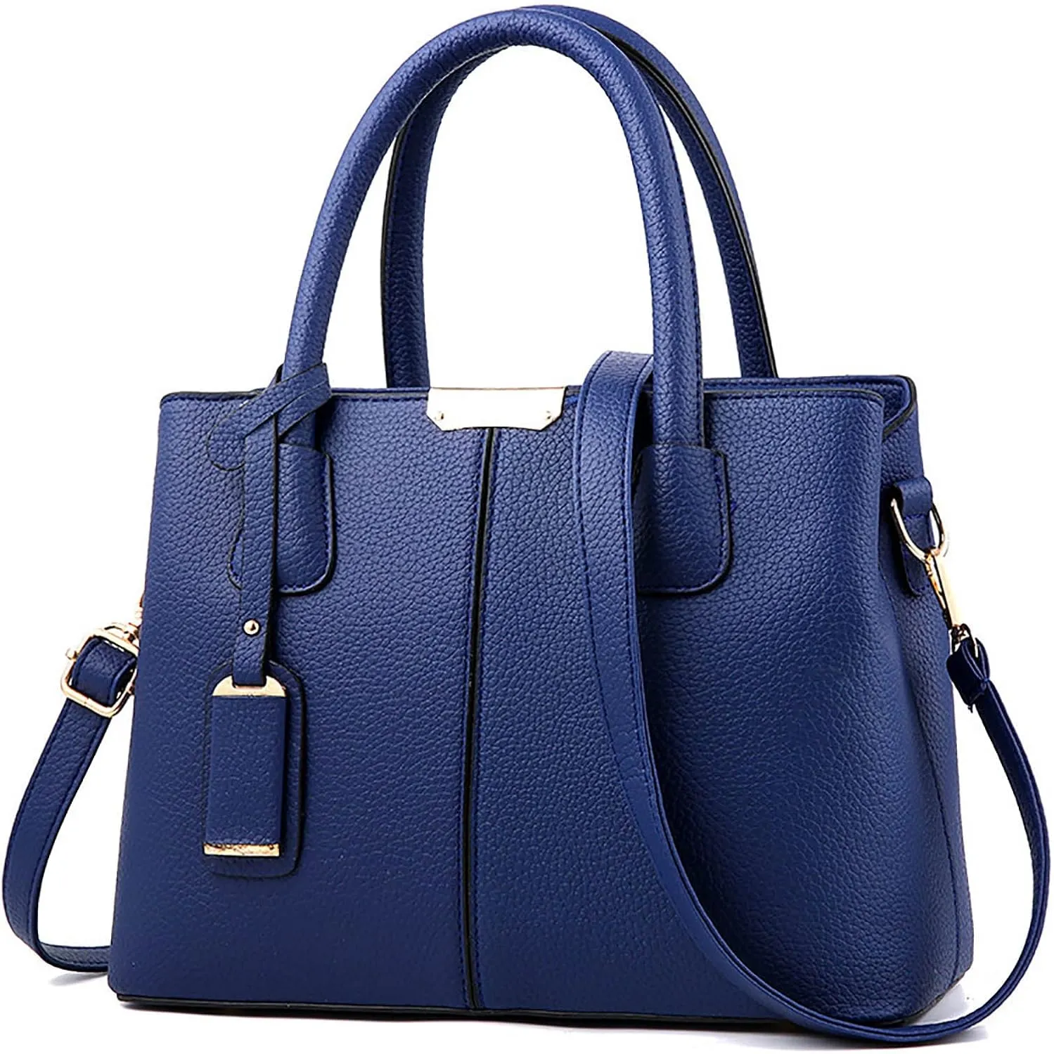 Soft Leather Satchel Bags for Women Shoulder Hobo Bags Top Handle Satchel Purses Fashion Bag with Compartments
