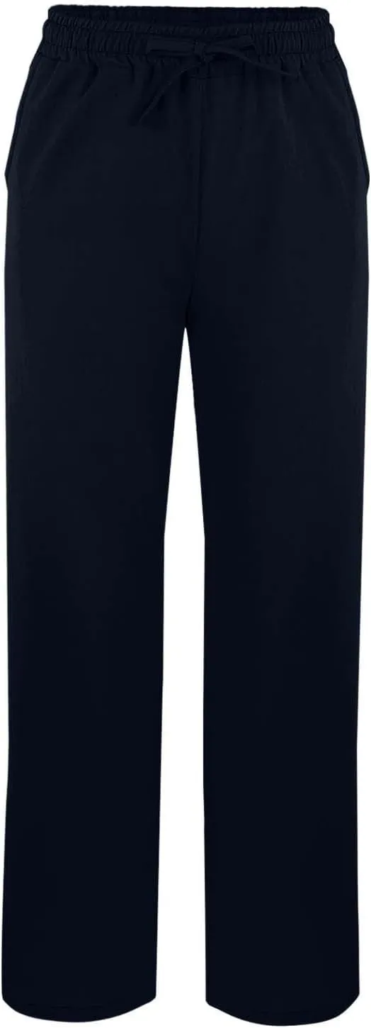 Summer Pants Women Linen Capris for Women 2025 Solid Color Wide Leg Loose Drawstring Elastic Waist Cropped Trousers