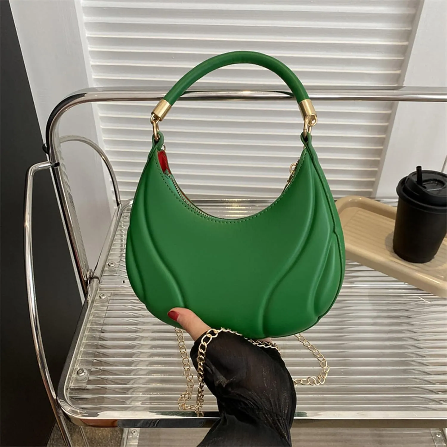 Summer Purses for Women 2025 Crossbody Fabric Nylon Multi Pocket Crossbody Bags Carry on Bag for Airplanes Women(Green)