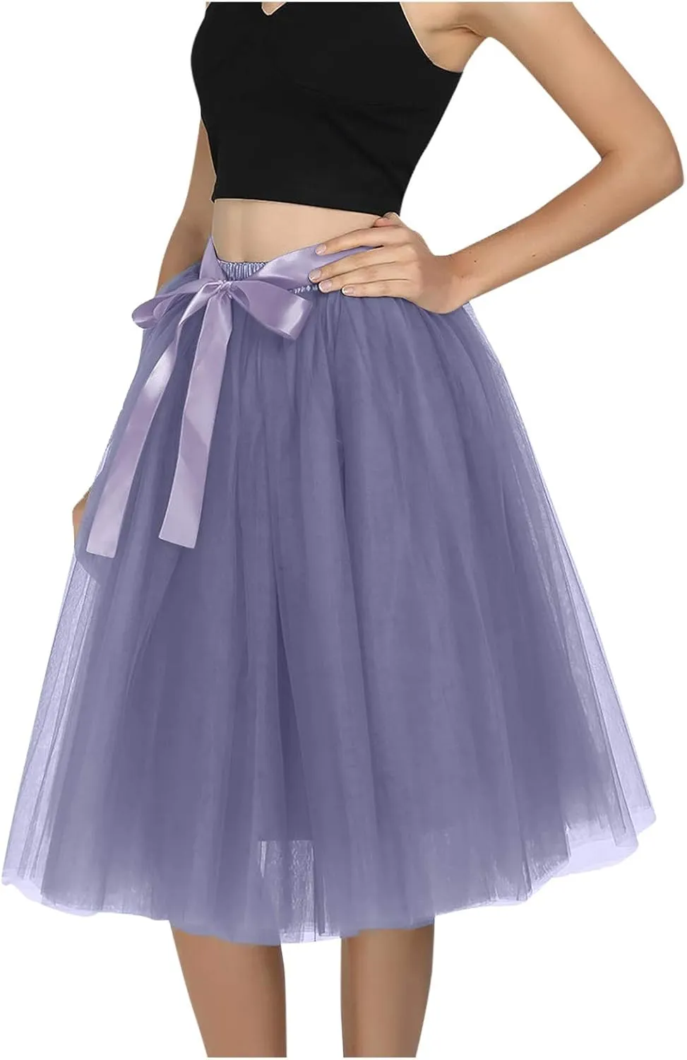 Table Skirt Casual Versatile Stretchy Women's Flared Skater A-line Skirt Mini Skirt Overall Dresses for Women