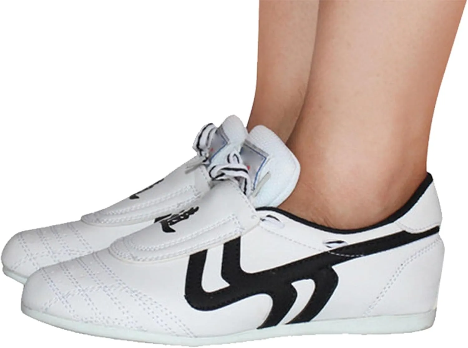 Unisex Taekwondo Shoes Slip On Boxing Karate Training Shoes Lace Up Low Top Taekwondo Boxing Karate Sneakers