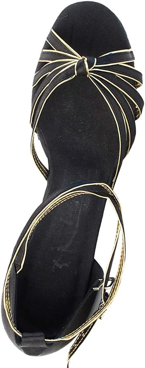 Very Fine Dance Shoes (Bundle of 5) Women's Salsa Ballroom Tango Wedding Dance Shoes Sera7043EB 2.5" Heel