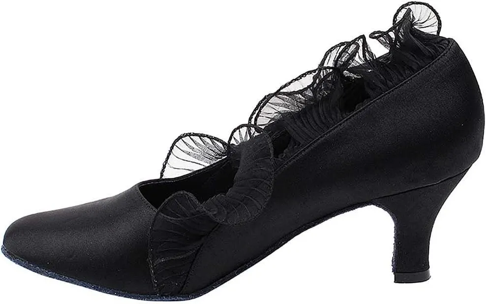 Very Fine Women Ballroom Dance Shoes Tango Wedding Party Salsa Shoe Sera5517EB Comfortable Dance Shoes [Bundle of 5]
