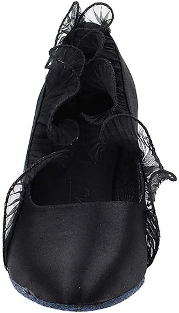 Very Fine Women Ballroom Dance Shoes Tango Wedding Party Salsa Shoe Sera5517EB Comfortable Dance Shoes [Bundle of 5]