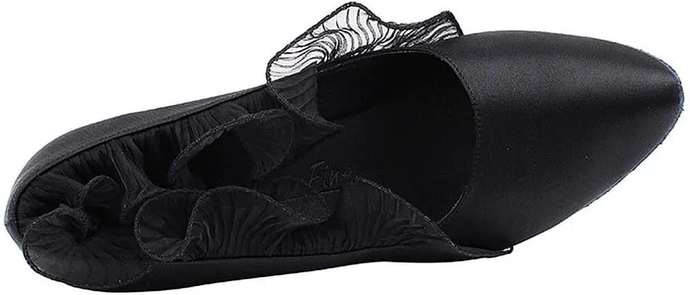 Very Fine Women Ballroom Dance Shoes Tango Wedding Party Salsa Shoe Sera5517EB Comfortable Dance Shoes [Bundle of 5]