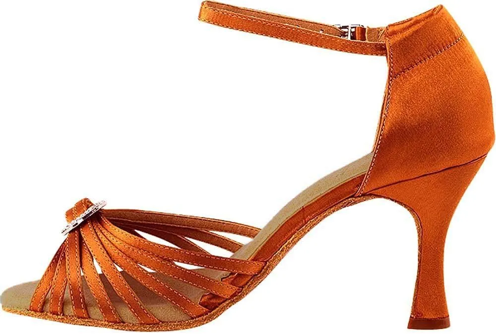 Very Fine Women Ballroom Dance Shoes Tango Wedding Salsa Shoes Sera1671BEB Comfortable Dance Shoes 2.5" [Bundle of 5]