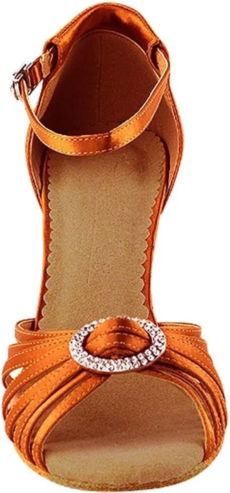 Very Fine Women Ballroom Dance Shoes Tango Wedding Salsa Shoes Sera1671BEB Comfortable Dance Shoes 2.5" [Bundle of 5]