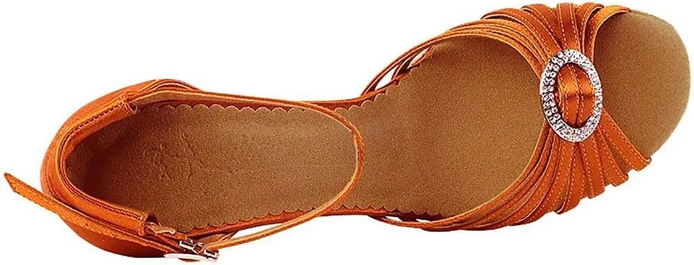 Very Fine Women Ballroom Dance Shoes Tango Wedding Salsa Shoes Sera1671BEB Comfortable Dance Shoes 2.5" [Bundle of 5]