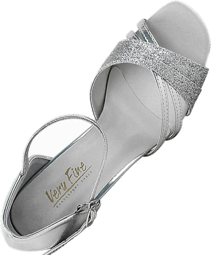 Very Fine Women's Ballroom Dance Shoes Tango Wedding Salsa Shoes Sera1606EB Comfortable Dance Shoes 2.5"[Bundle of 5]