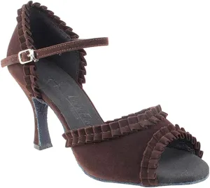 Very Fine Women's Ballroom Dance Shoes Tango Wedding Salsa Shoes Sera7001EB Comfortable Dance Shoes 3" [Bundle of 5]