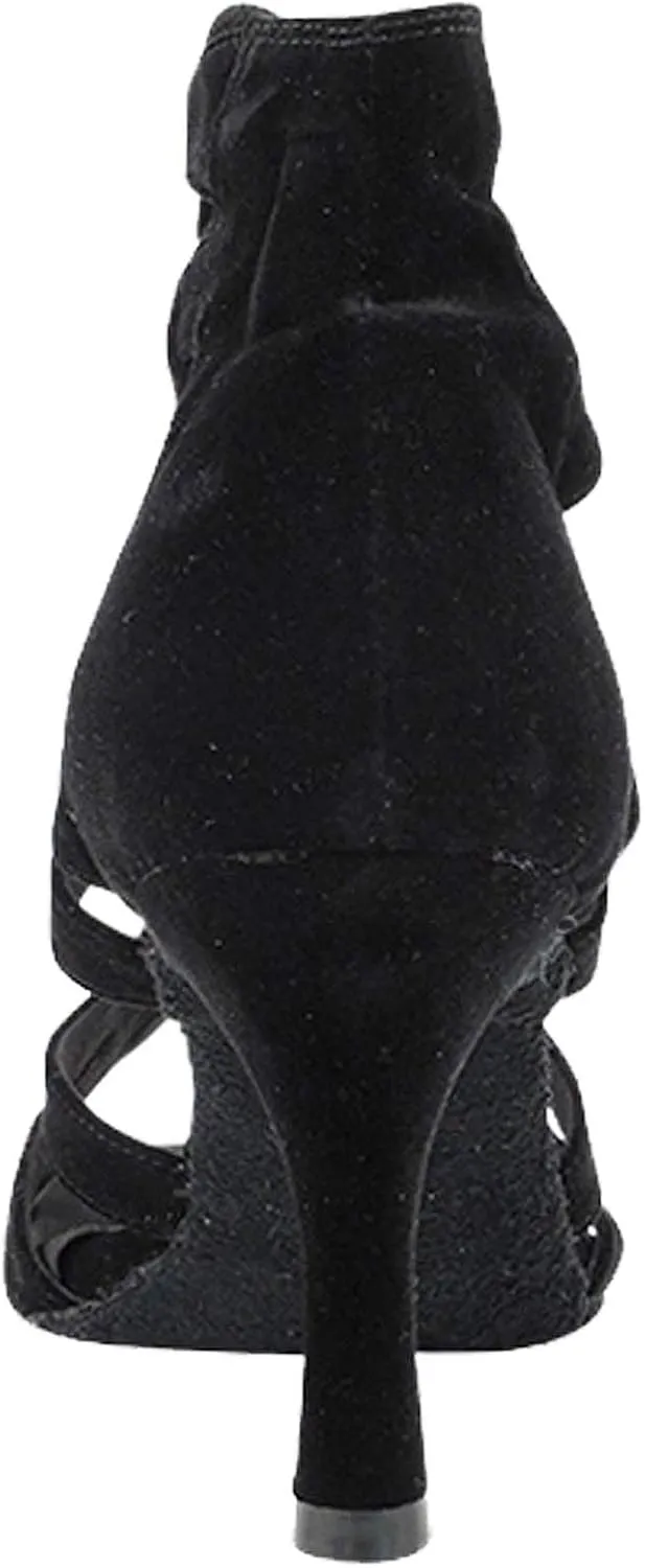 Very Fine Women's Ballroom Dance Shoes Tango Wedding Salsa Shoes Sera7038EB Comfortable Dance Shoes 2.5" [Bundle of 5]
