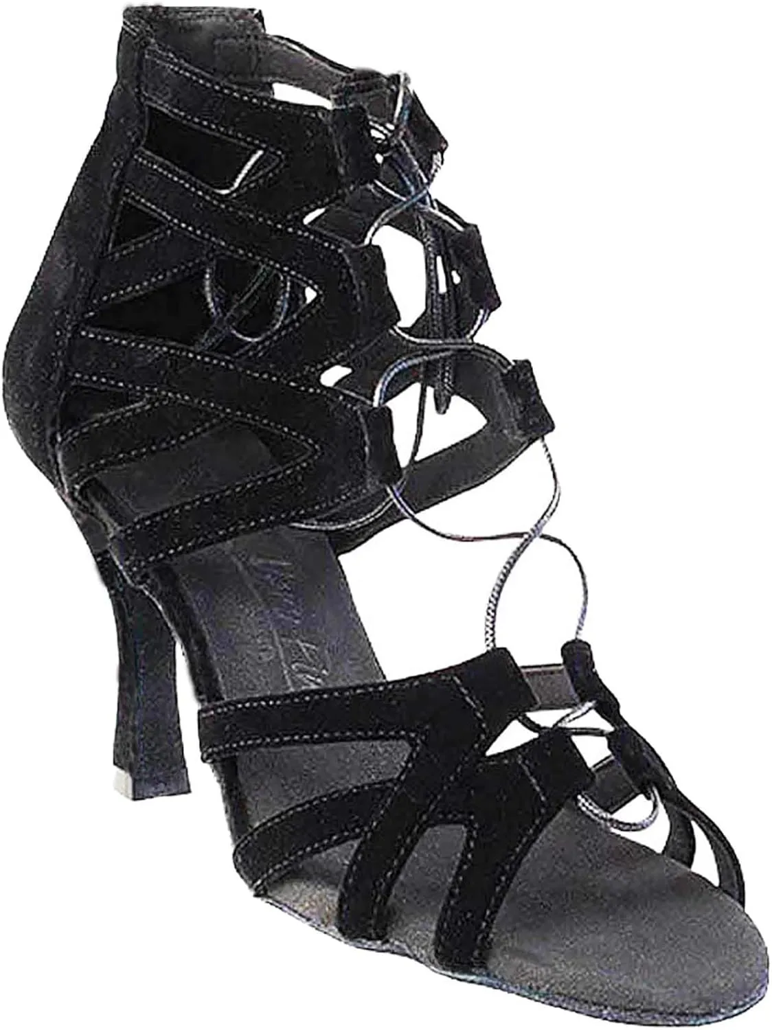 Very Fine Women's Ballroom Dance Shoes Tango Wedding Salsa Shoes Sera7038EB Comfortable Dance Shoes 2.5" [Bundle of 5]