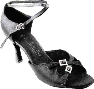 Very Fine Women's Black Ballroom Tango Wedding Party Salsa Dance Shoe Sera Dance Shoes (Bundle of 4)- Various Styles
