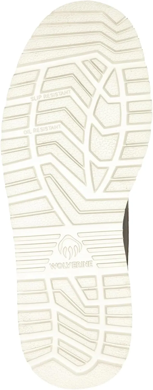 WOLVERINE Men's Trade Wedge Waterproof Steel Toe 8" Construction Boot