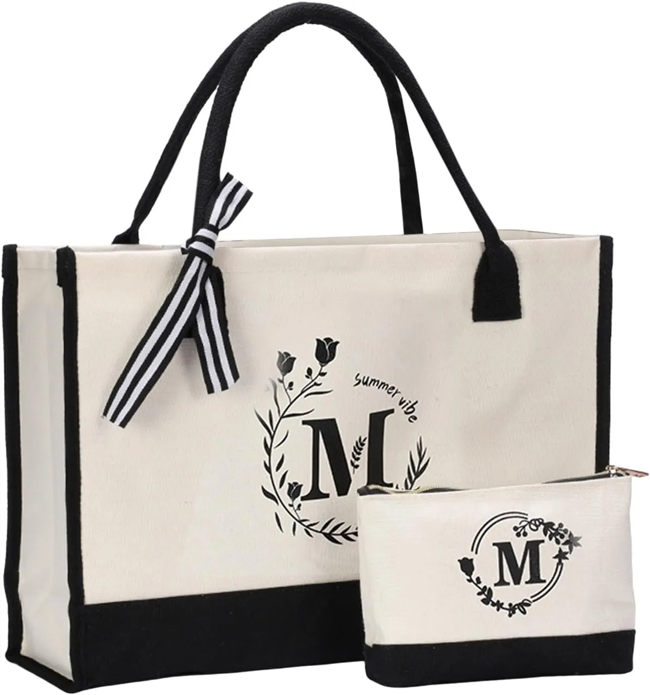 Women Bags Mommy Letter Handbag Letter Handbag Shopping Bags Beach Bag Storage Tote with Wheels